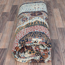 Load image into Gallery viewer, Hand-Knotted Egyptian Mumluk Design Handmade Wool Rug (Size 6.1 X 9.3) Cwral-11304