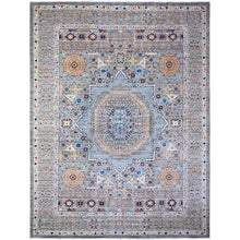 Load image into Gallery viewer, Hand-Knotted Egyptian Mumluk Design Handmade Wool Rug (Size 12.0 X 15.9) Cwral-11307