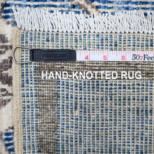 Load image into Gallery viewer, Hand-Knotted Geometric Oriental Design Wool Rug (Size 10.0 X 13.9) Cwral-11313