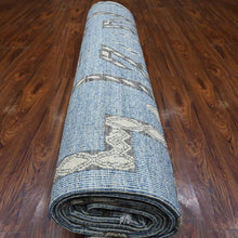 Load image into Gallery viewer, Hand-Knotted Geometric Oriental Design Wool Rug (Size 10.0 X 13.9) Cwral-11313