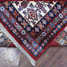 Load image into Gallery viewer, Hand-Knotted Fine Traditional Kazak Design Handmade Wool Rug (Size 9.1 X 11.9) Cwral-11316