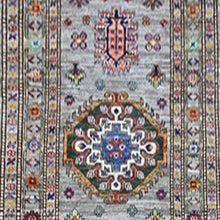 Load image into Gallery viewer, Hand-Knotted Traditional Caucasian Design Handmade Wool Rug (Size 2.7 X 13.2) Cwral-11325