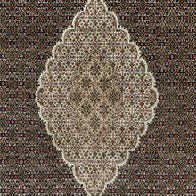 Load image into Gallery viewer, Hand-Knotted Oriental Handmade Wool & Silk Mahi Design Rug (Size 9.8 X 14.2) Cwral-11337