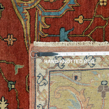 Load image into Gallery viewer, Hand-Knotted Fine Heriz Design Traditional Handmade Wool Rug (Size 8.10 X 12.0) Cwral-11349