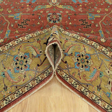 Load image into Gallery viewer, Hand-Knotted Fine Heriz Design Traditional Handmade Wool Rug (Size 8.10 X 12.0) Cwral-11349