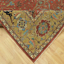 Load image into Gallery viewer, Hand-Knotted Fine Heriz Design Traditional Handmade Wool Rug (Size 8.10 X 12.0) Cwral-11349
