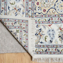 Load image into Gallery viewer, Fine Traditional Nain Design Hand-Knotted Wool Silk Handmade Rug (Size 9.0 X 12.3) Cwral-11361