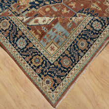 Load image into Gallery viewer, Hand-Knotted Fine Heriz Design Traditional Handmade Wool Rug (Size 8.9 X 12.1) Cwral-11367
