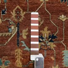 Load image into Gallery viewer, Hand-Knotted Fine Heriz Design Traditional Handmade Wool Rug (Size 8.9 X 12.1) Cwral-11367