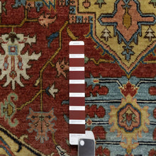 Load image into Gallery viewer, Hand-Knotted Fine Heriz Design Traditional Handmade Wool Rug (Size 5.0 X 7.1) Cwral-11376