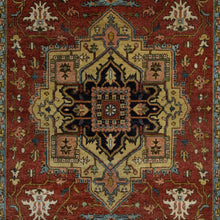 Load image into Gallery viewer, Hand-Knotted Fine Heriz Design Traditional Handmade Wool Rug (Size 5.0 X 7.1) Cwral-11376