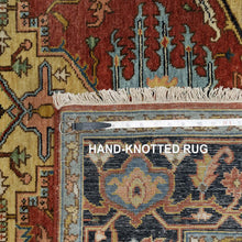Load image into Gallery viewer, Hand-Knotted Fine Heriz Design Traditional Handmade Wool Rug (Size 5.0 X 7.1) Cwral-11376