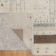 Load image into Gallery viewer, Hand-Knotted Modern Gabbeh Design Runner Handmade Wool  Rug (Size 2.7 X 9.11) Cwral-11379