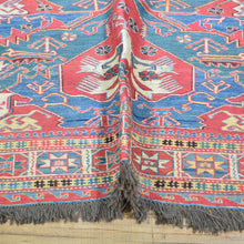 Load image into Gallery viewer, Hand-Woven Traditional Sumak Tribal Handmade Wool Oriental Rug (Size 6.4 X 9.7) Cwral-11388