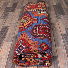 Load image into Gallery viewer, Hand-Knotted Earsari Turkish Knot Kazak Design Oriental Wool Rug (Size 8.2 X 9.9) Cwral-11565