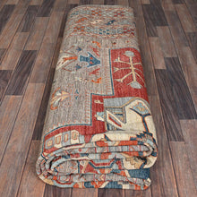 Load image into Gallery viewer, Hand-Knotted Traditional Kazak Sherwan Design Oriental Wool Rug (Size 9.1 X 11.6) Cwral-11577