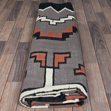 Load image into Gallery viewer, Hand-Woven Reversible Southwestern Design Handmade Kilim Rug (Size 8.4 X 10.0) Cwral-11598