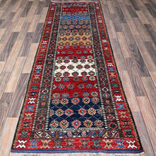Load image into Gallery viewer, Hand-Knotted Traditional Caucasian Design Handmade Wool Rug (Size 2.8 X 7.7) Cwral-11607