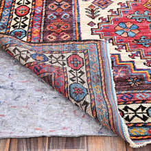 Load image into Gallery viewer, Hand-Knotted Tribal Kazak Traditional Design Handmade Rug (Size 4.2 X 5.11) Cwral-11613