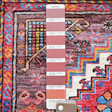 Load image into Gallery viewer, Hand-Knotted Tribal Kazak Traditional Design Handmade Rug (Size 4.2 X 5.11) Cwral-11613