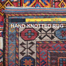 Load image into Gallery viewer, Hand-Knotted Tribal Kazak Traditional Design Handmade Rug (Size 4.2 X 5.11) Cwral-11613