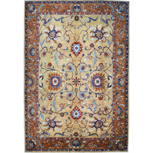 Load image into Gallery viewer, Hand-Knotted Tribal Chobi Oushak Design Oriental Handmade Rug (Size 11.4 X 15.9) Cwral-11751
