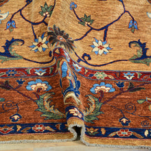 Load image into Gallery viewer, Hand-Knotted Tribal Chobi Oushak Design Oriental Handmade Rug (Size 11.4 X 15.9) Cwral-11751