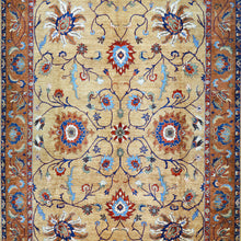 Load image into Gallery viewer, Hand-Knotted Tribal Chobi Oushak Design Oriental Handmade Rug (Size 11.4 X 15.9) Cwral-11751