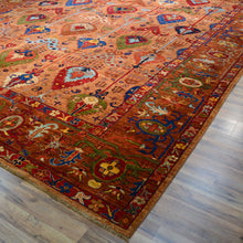 Load image into Gallery viewer, Hand-Knotted Tribal Chobi Oushak Design Oriental Handmade Rug (Size 11.8 X 16.10) Cwral-11754