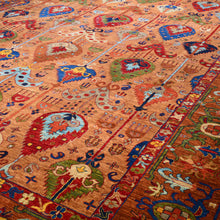 Load image into Gallery viewer, Hand-Knotted Tribal Chobi Oushak Design Oriental Handmade Rug (Size 11.8 X 16.10) Cwral-11754