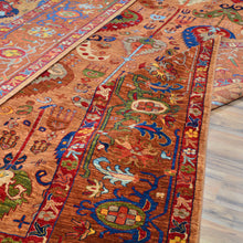 Load image into Gallery viewer, Hand-Knotted Tribal Chobi Oushak Design Oriental Handmade Rug (Size 11.8 X 16.10) Cwral-11754