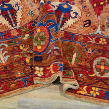 Load image into Gallery viewer, Hand-Knotted Tribal Chobi Oushak Design Oriental Handmade Rug (Size 11.8 X 16.10) Cwral-11754