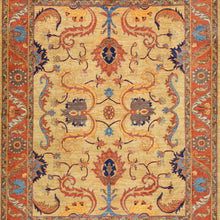 Load image into Gallery viewer, Hand-Knotted Tribal Chobi Oushak Design Oriental Handmade Rug (Size 8.2 X 10.0) Cwral-11760