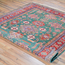 Load image into Gallery viewer, Hand-Knotted Stunning Super Kazak Caucasian Design Wool Rug (Size 5.3 X 6.9) Cwral-3177