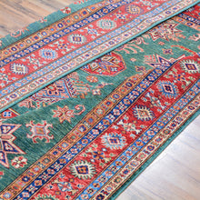 Load image into Gallery viewer, Hand-Knotted Stunning Super Kazak Caucasian Design Wool Rug (Size 5.3 X 6.9) Cwral-3177