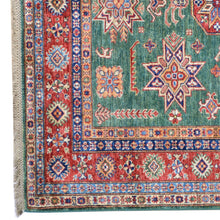 Load image into Gallery viewer, Hand-Knotted Stunning Super Kazak Caucasian Design Wool Rug (Size 5.3 X 6.9) Cwral-3177