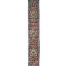 Load image into Gallery viewer, Hand-Knotted Handmade Mamluk Design 100% Wool Rug (Size 2.5 X 13.10) Cwral-10731