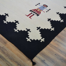 Load image into Gallery viewer, Hand-Woven Reversible Southwestern Design Handmade Wool Rug (Size 10.2 X 14.0) Cwral-10293