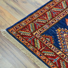 Load image into Gallery viewer, Hand-Knotted Fine Super Kazak Handmade 100% Wool Rug (Size 2.9 X 19.6) Cwral-4560