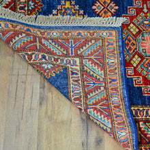 Load image into Gallery viewer, Hand-Knotted Fine Super Kazak Handmade 100% Wool Rug (Size 2.9 X 19.6) Cwral-4560