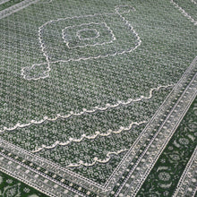 Load image into Gallery viewer, Hand-Knotted Oriental Traditional Wool & Silk Green Handmade Rug (Size 9.1 X 11.10) Brral-5445