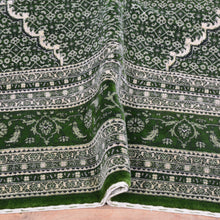 Load image into Gallery viewer, Hand-Knotted Oriental Traditional Wool & Silk Green Handmade Rug (Size 9.1 X 11.10) Brral-5445