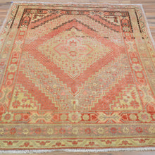 Load image into Gallery viewer, Hand-Knotted Vintage Tribal Turkish Wool Oriental Handmade Rug (Size 3.9 X 5.5) Brrsf-639