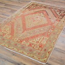 Load image into Gallery viewer, Hand-Knotted Vintage Tribal Turkish Wool Oriental Handmade Rug (Size 3.9 X 5.5) Brrsf-639