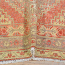 Load image into Gallery viewer, Hand-Knotted Vintage Tribal Turkish Wool Oriental Handmade Rug (Size 3.9 X 5.5) Brrsf-639