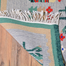 Load image into Gallery viewer, Hand-Woven Reversible Macedonian Kilim Handmade Wool Rug (Size 3.0 X 5.11) Cwral-7860