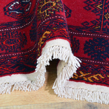 Load image into Gallery viewer, New One of a kind Fine Tribal Turkman Afghan Wool Rug (Size 2.7 X 12.7) Cwral-8295