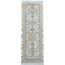Load image into Gallery viewer, Hand-Knotted Fine Afghan Peshawar Oushak Design 100% Wool (Size 2.8 X 7.8) Cwral-8934