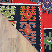 Load image into Gallery viewer, Hand-Woven Reversible Turkish Bessarabian Kilim Handmade Wool Rug (Size 7.2 X 10.5) Cwral-10083