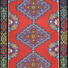 Load image into Gallery viewer, Hand-Woven Reversible Turkish Bessarabian Kilim Handmade Wool Rug (Size 7.2 X 10.5) Cwral-10083